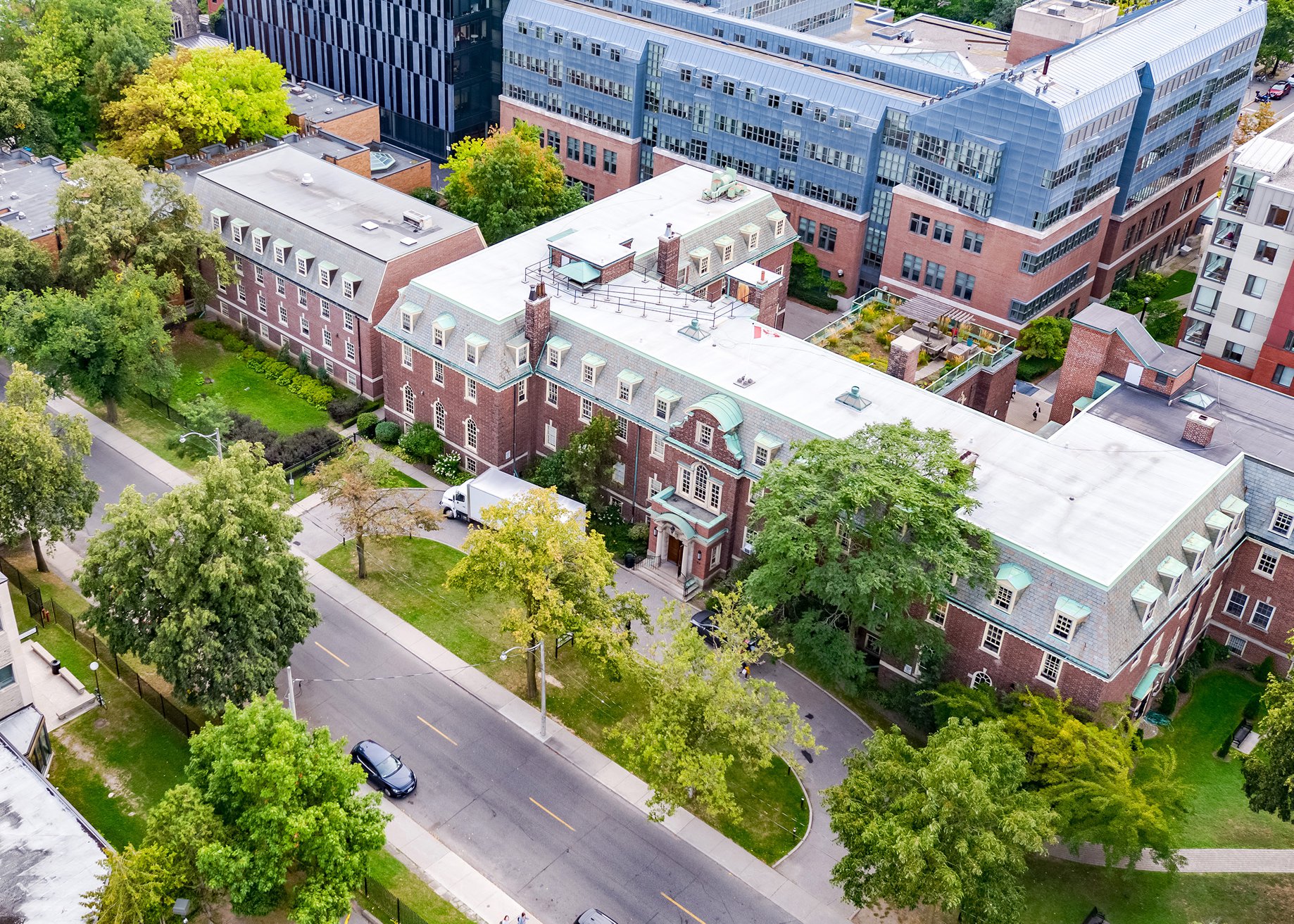 Campus universitario en Toronto