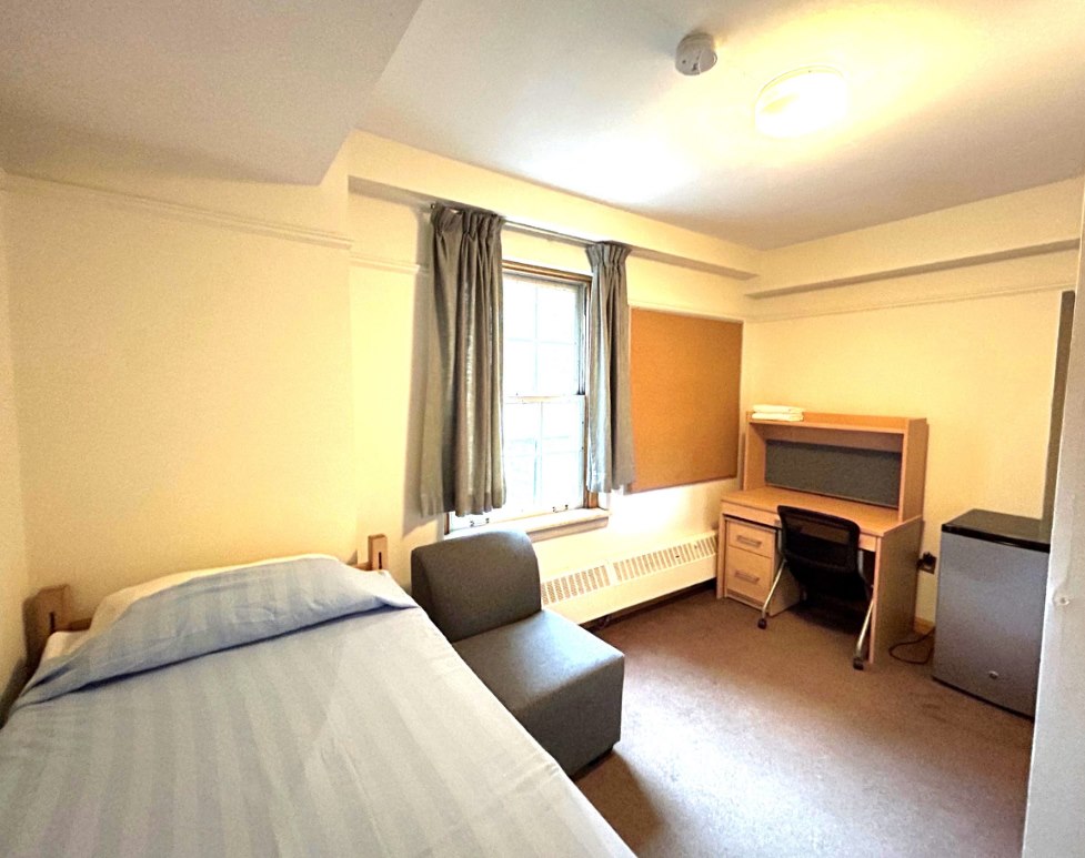 Habitación individual de la residencia