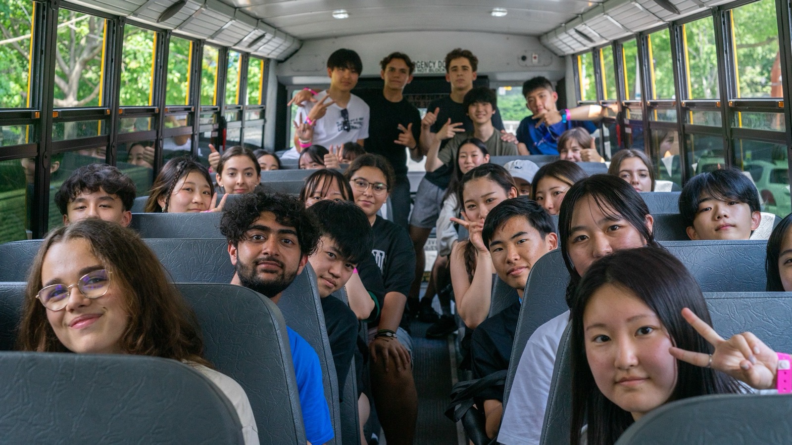 De camino a la excursión