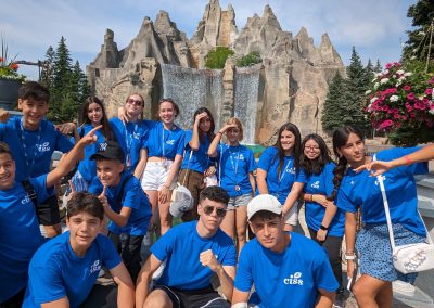 Actividades de grupo al aire libre