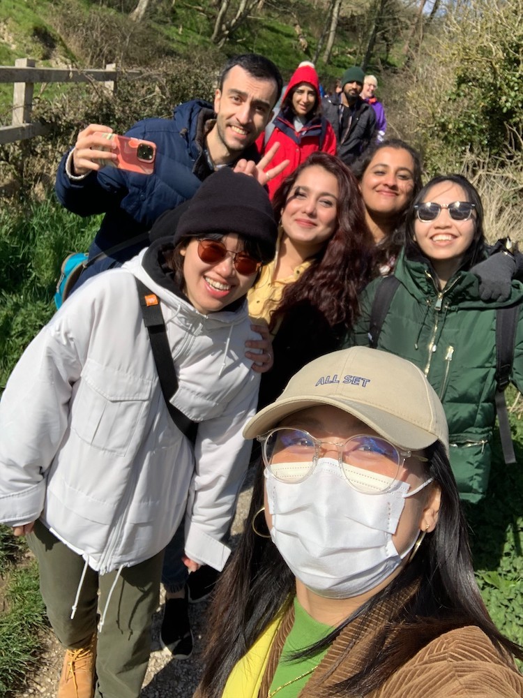 Excursión a Swanage con otros estudiantes