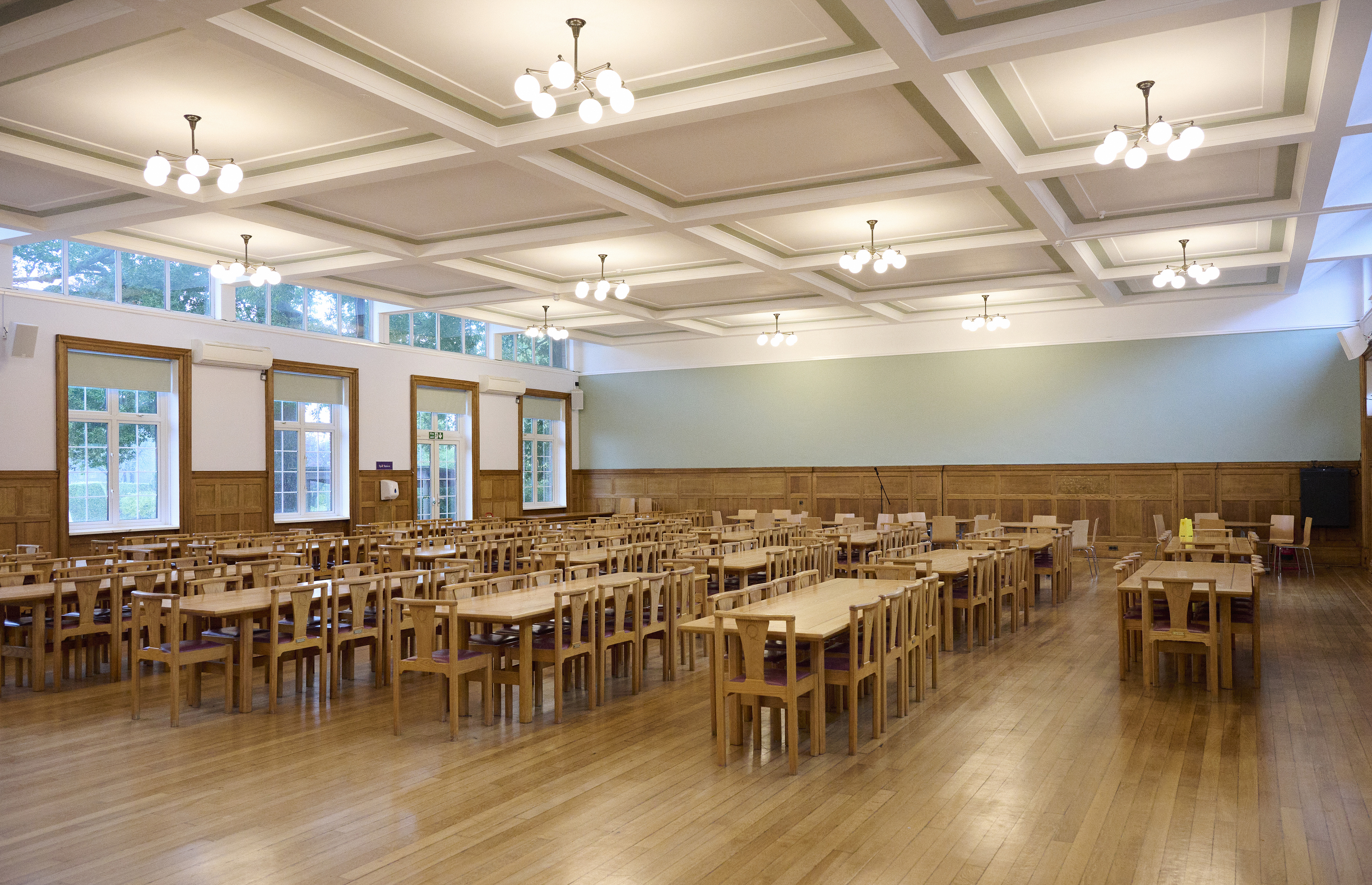 Comedor del campus de Hatfield