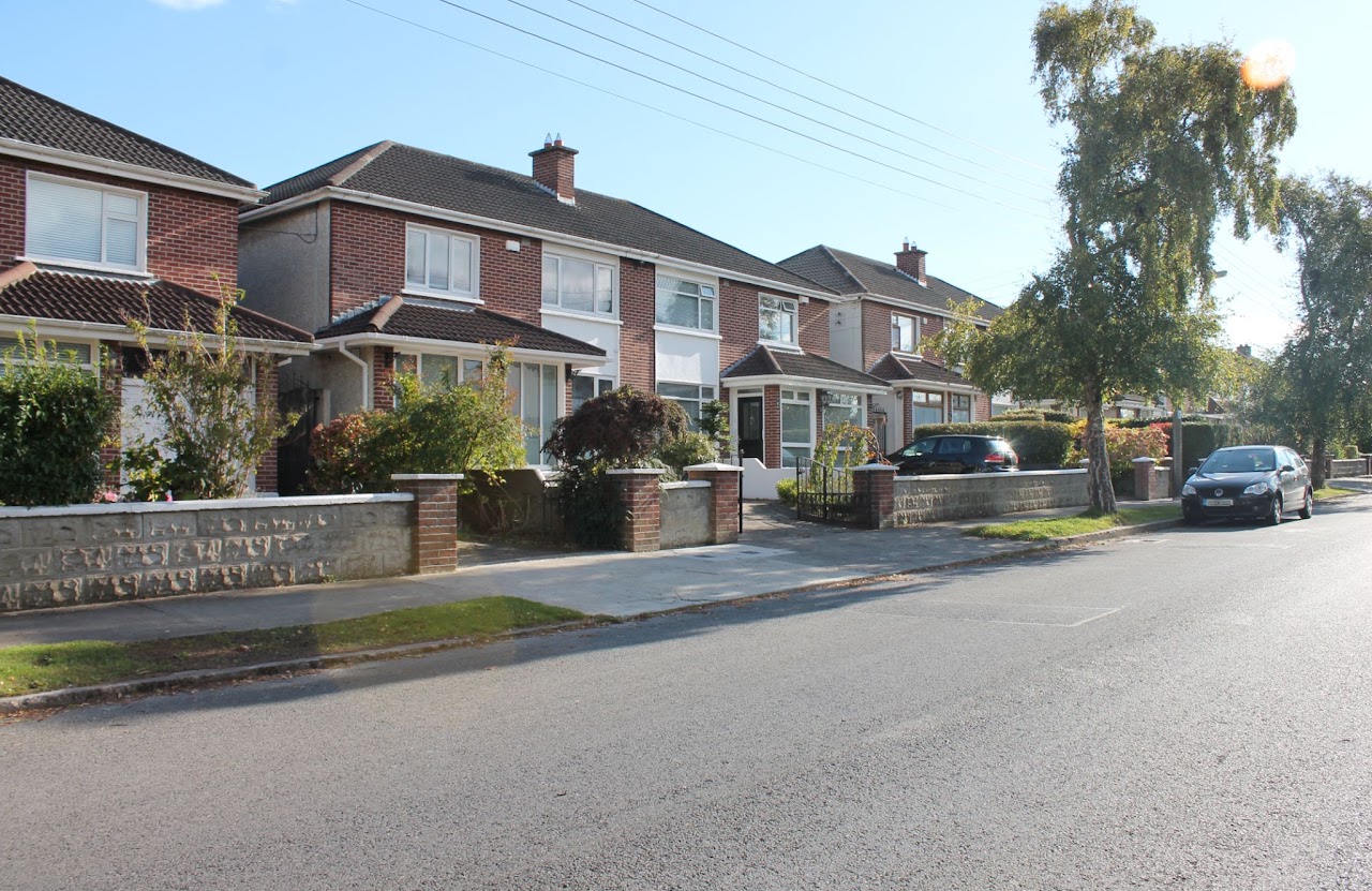 Calle residencial de Malahide