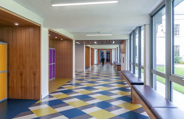 Kildare Campus - residence-corridor