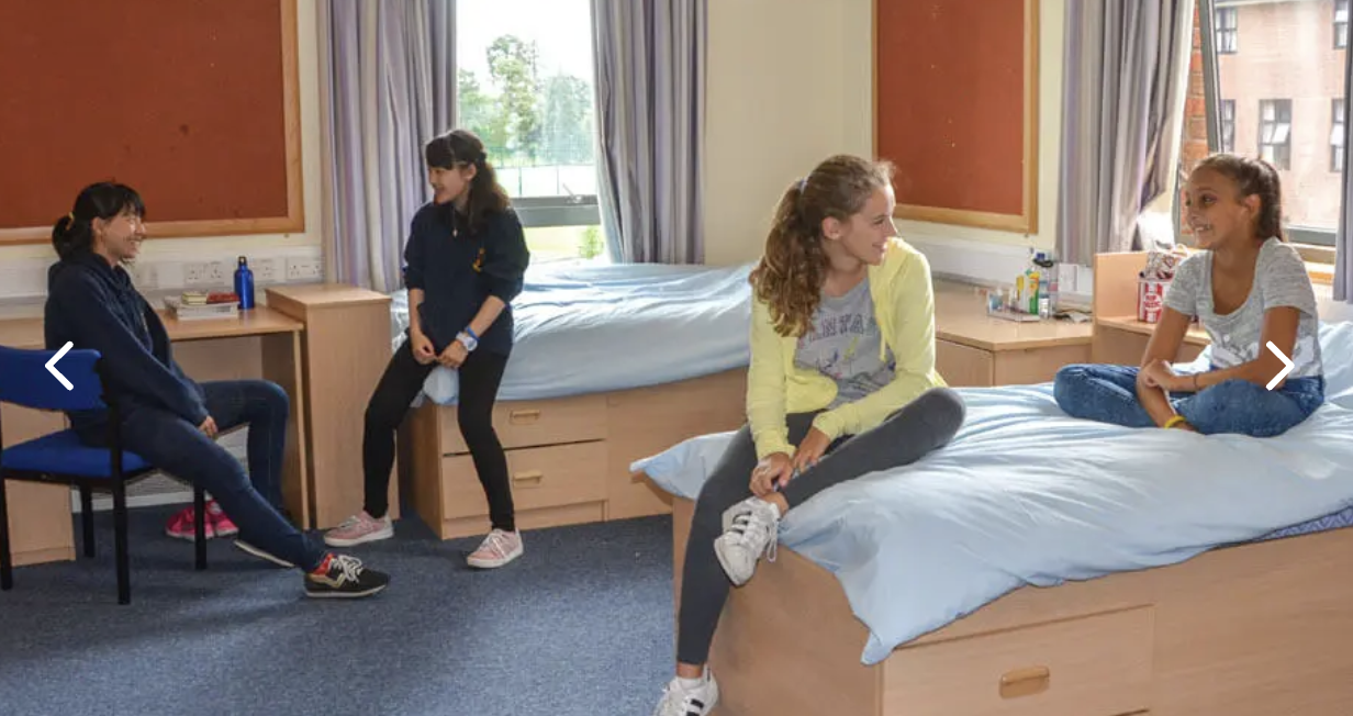 Habitación en una boarding house de Shrewsbury Campus