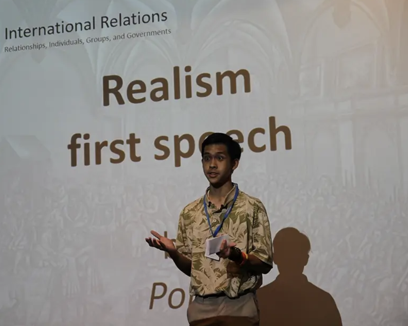 Discurso sobre International Relations