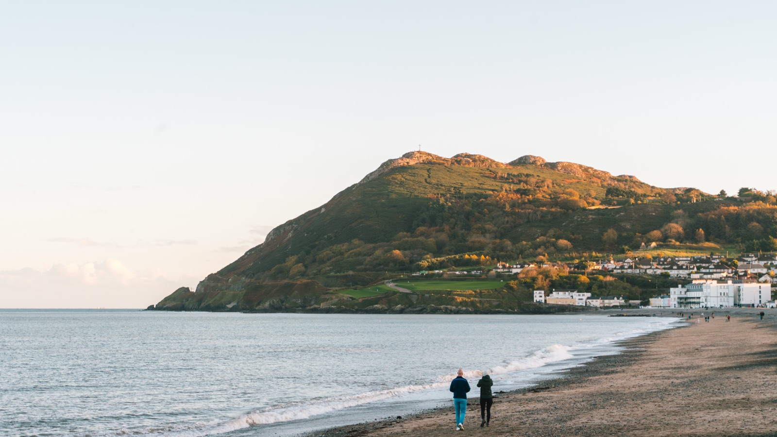 Bray Head y playa de Bray, Co. Wicklow